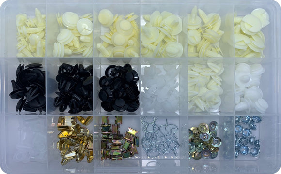 Trim & Clip Assortment Kit (Approx Qty 284)