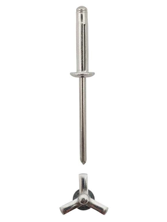 Tri Fold Rivet 5-10 - Aluminium Rivet (Qty 500)