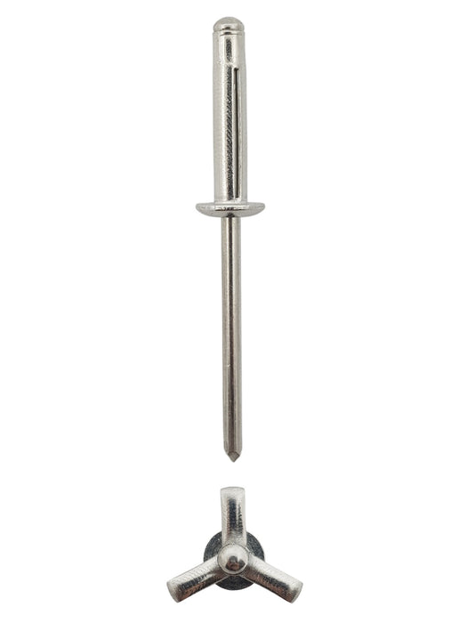 Tri Fold Rivet 5-10 - Aluminium Rivet (Qty 15)