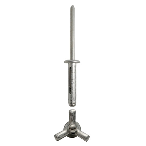 Tri Fold Rivet 5-8 - Aluminium Rivet (Qty 100)