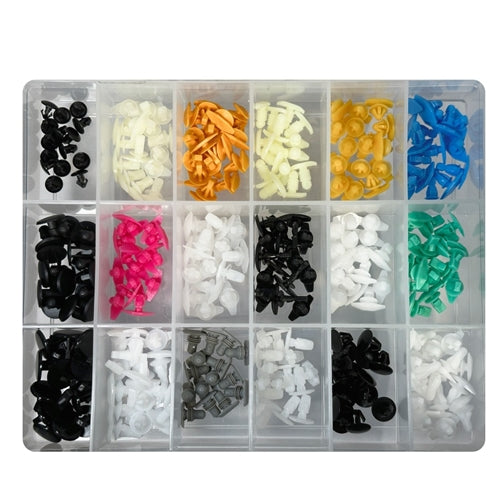 Weatherstrip Clip Assortment Kit (Approx Qty 270)