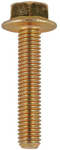 M5 X 25mm X 8mm A/F Non-Serrated 0.8 Pitch Hex Flange Set Screw (Qty 500)