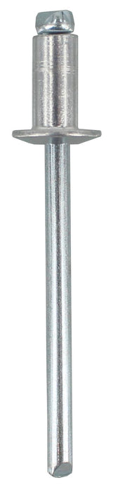 Truss Head Rivet As6-3 - Aluminium Rivet, Steel Stem (Qty 40)