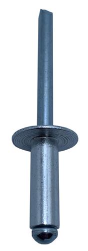 Pop Rivet Asl8-8 - Large Flange Aluminium Rivet, Steel Stem  (Qty 50)