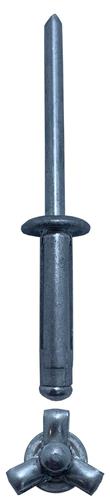 Tri Fold Rivet 6-12 - Aluminium Rivet (Qty 500)