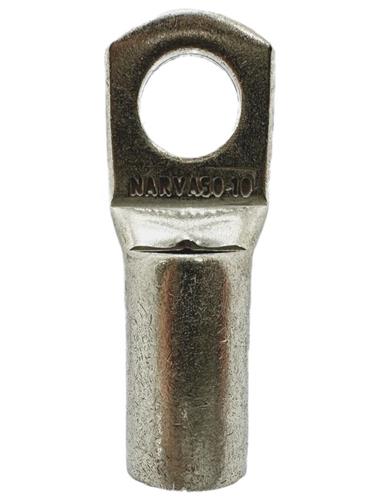 Narva Straight Barrel Cable Lug - 50mm2 Cable, 10mm Stud (Qty 10)