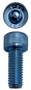 Socket Head Cap Screws Zinc  M8 X 20 X 1.25 (Qty 20)