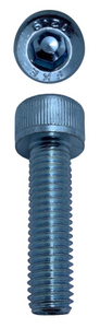 Socket Head Cap Screws Zinc  M8 X 30 X 1.25 (Qty 15)