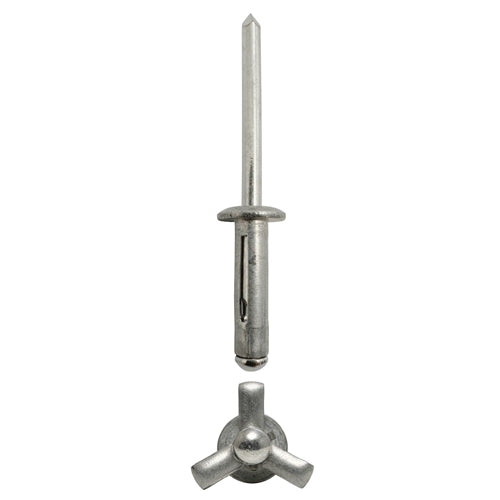 Tri Fold Rivet 6-8 - Aluminium Rivet (Qty 200)