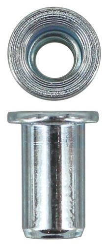 M6 Flat Splined Rivnut (Qty 100)