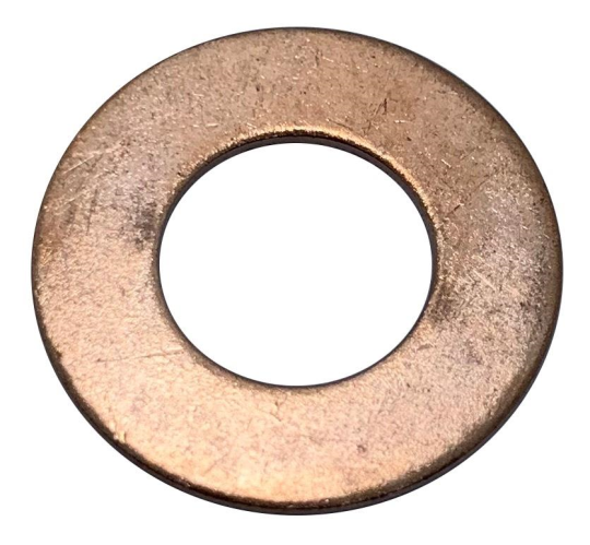 Copper Flat Washer 10mm X 20mm (Qty 25)