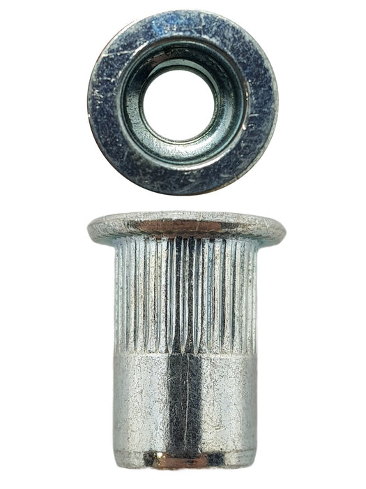 M6 Flat Splined Rivnut (Qty 25)