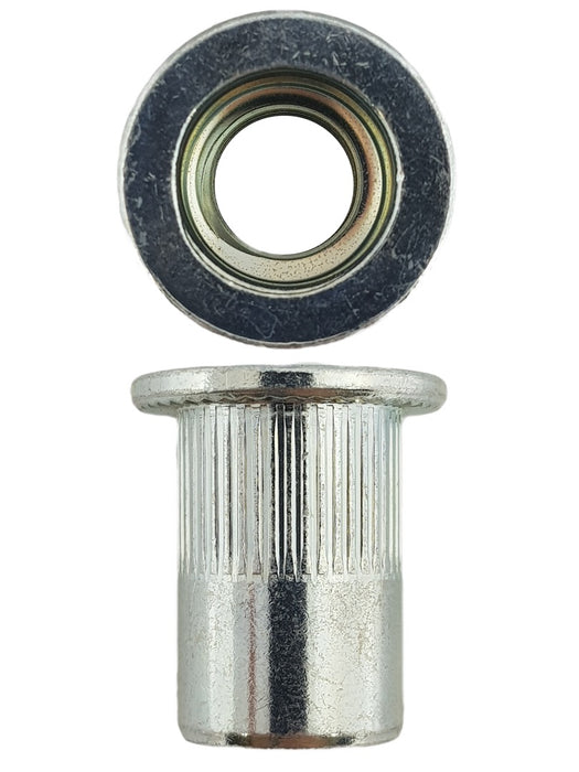 M12 X 1.75 Flat Splined Rivnut (Qty 8)