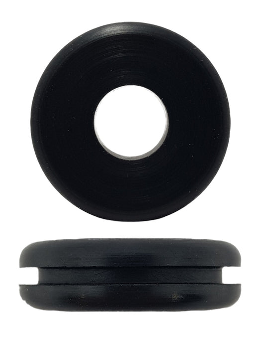 Rubber Electrical Wiring Grommet 19mm Hole Size, 10mm Id, 25mm Od (Qty 8)