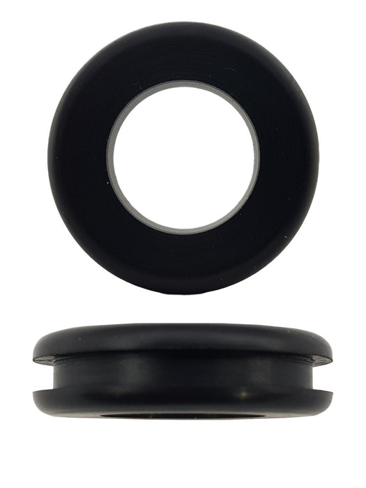 Rubber Electrical Wiring Grommet 25mm Hole Size, 16mm Id, 28mm Od (Qty 6)