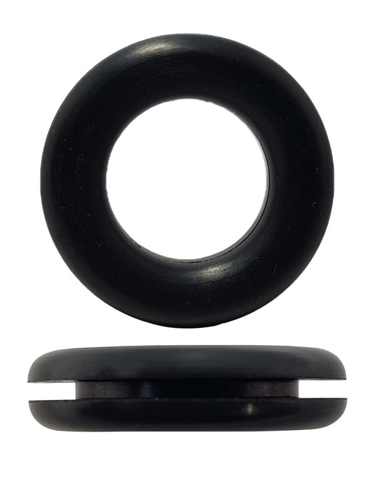 Rubber Electrical Wiring Grommet 24mm Hole Size, 19mm Id, 33mm Od (Qty 5)