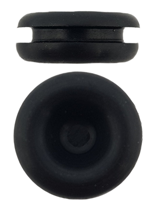 Rubber Blanking Grommet 12mm Hole Size, 16mm Od (Qty 15)