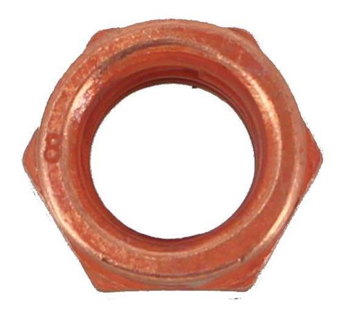 M10 X 1.5 Copper Plated Exhaust Nut (Qty 200)